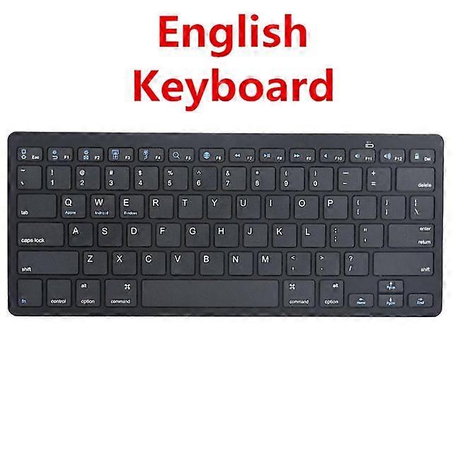 Russian Spanish Wireless Bluetooth keyboard for iPad Tablet Laptop Smartphone Support iOS Windows Android System Mac keyboard