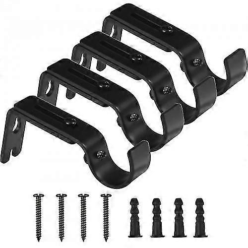 Adjustable Curtain Rod Brackets With Screws
