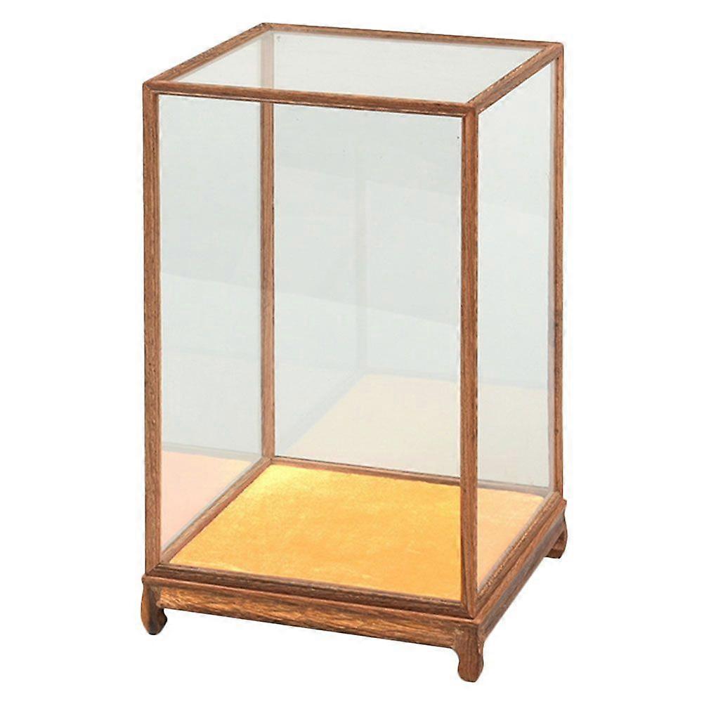 Household Display Box Transparent Display Case Multi-function Figurine Case Display Accessory