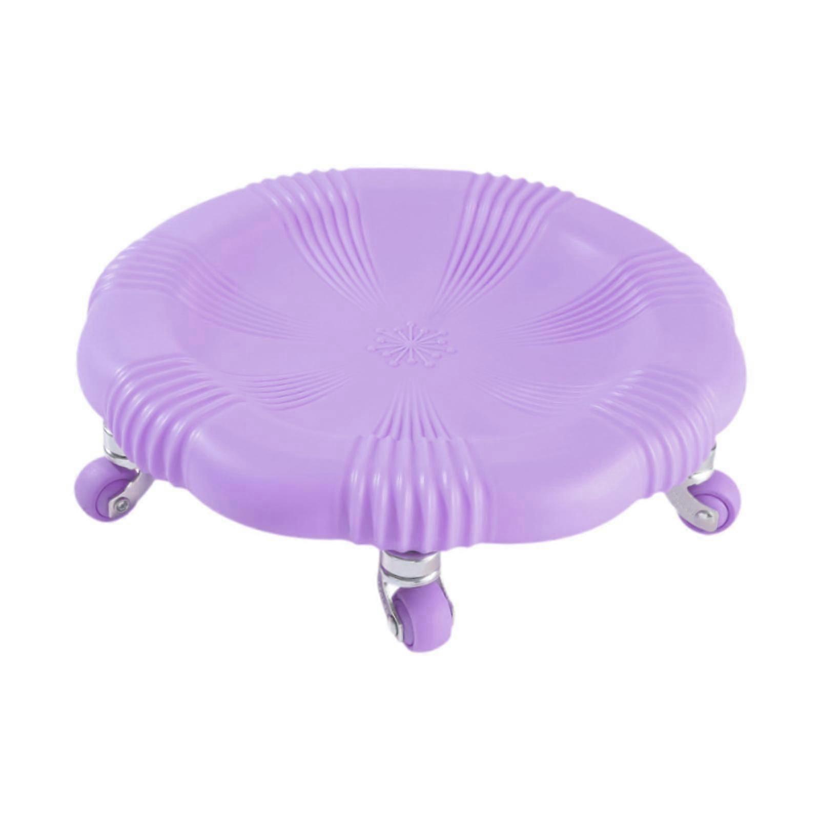 Rouleaux abdominaux de grande surface Réutilisable Portable Antidérapant Core Force Rouleaux Ab Violet