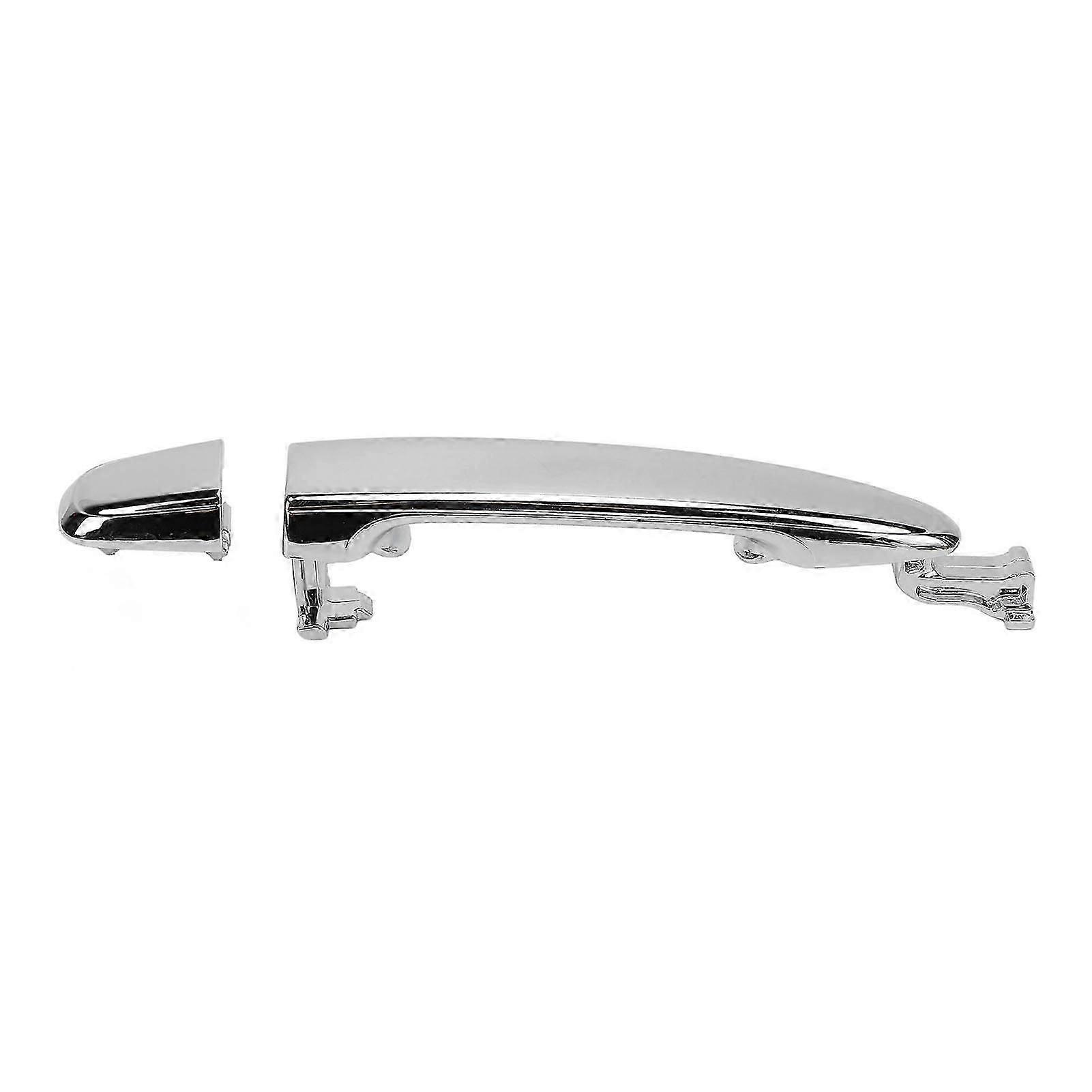 1 Pair Chrome Outer Door Handle Rustproof Left Right Metal Exterior Door Handle Set For Land Cruiser Fj40 Bj40 Bj42 Fj45