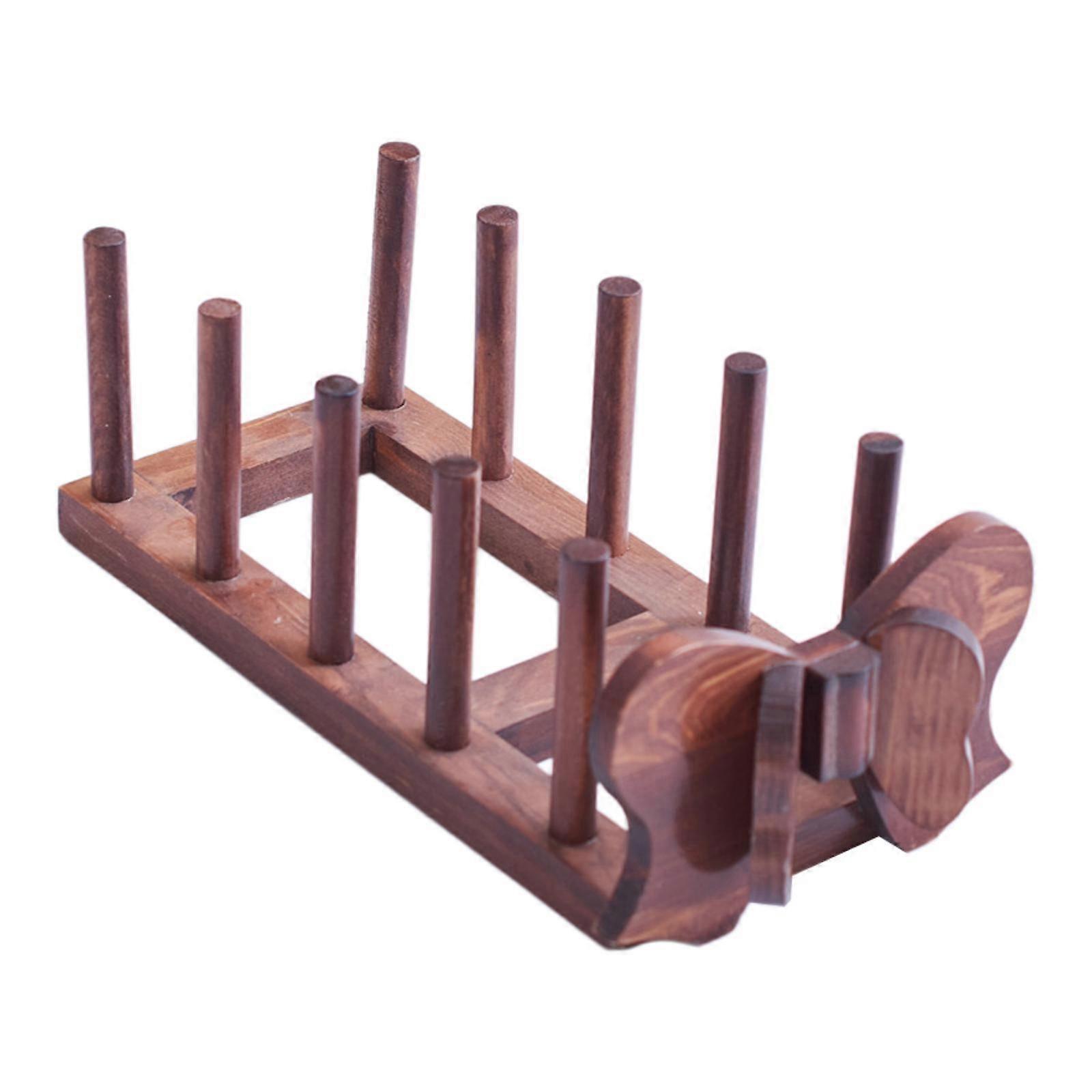 Dish Drying Rack Plate Rack Holder Multifunctional Drainer Storage Holder Pot