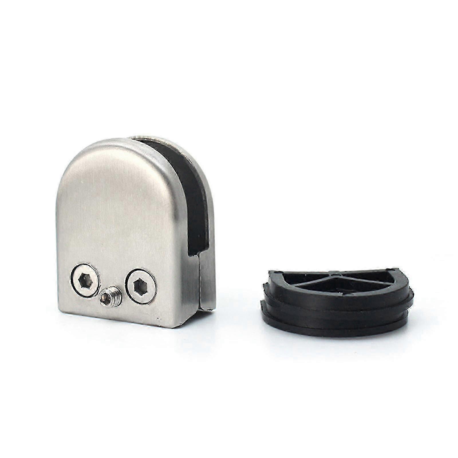 Glass S 4/8pcs Stainless Steel Glass S Adjustable Glass Bracket Flat