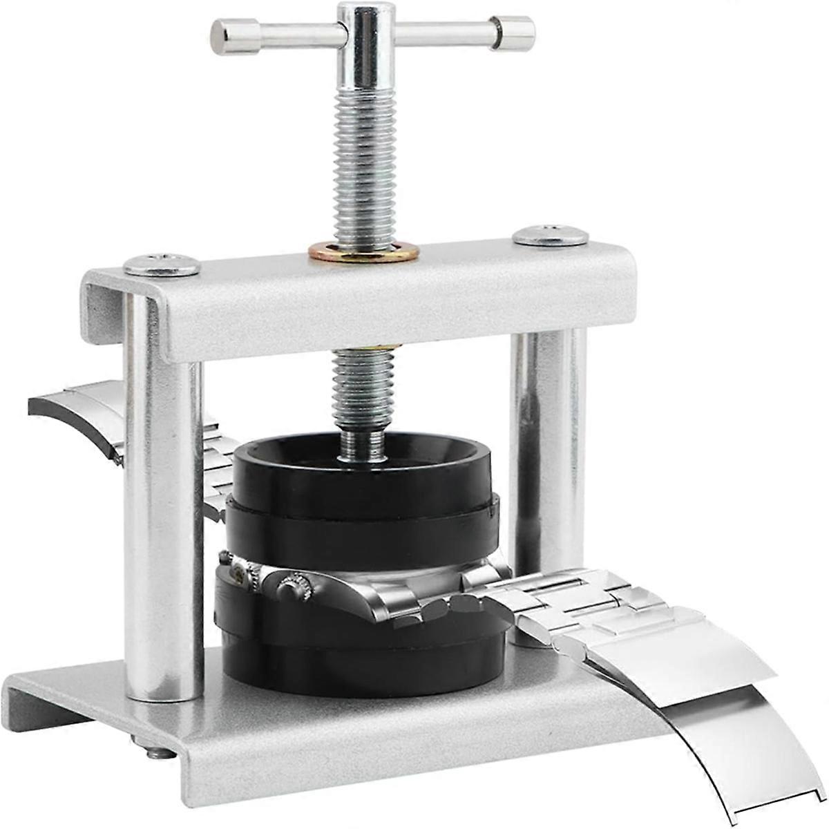 Watch Press Tool Set, Watch Press Set Case Back Closure for Watch Repair Kit, 16 to 50mm Round Dial