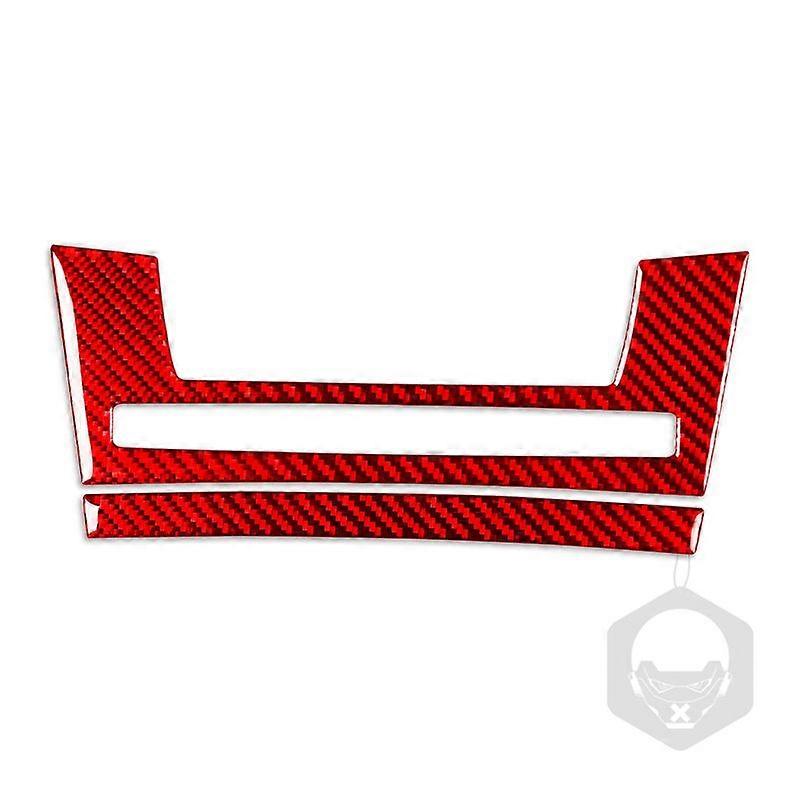 compatible for 5 Series E60 2004 2005 2006 2007 Seat Heating Button Panel Cover Trim Sticker Carbon Fiber Accessories