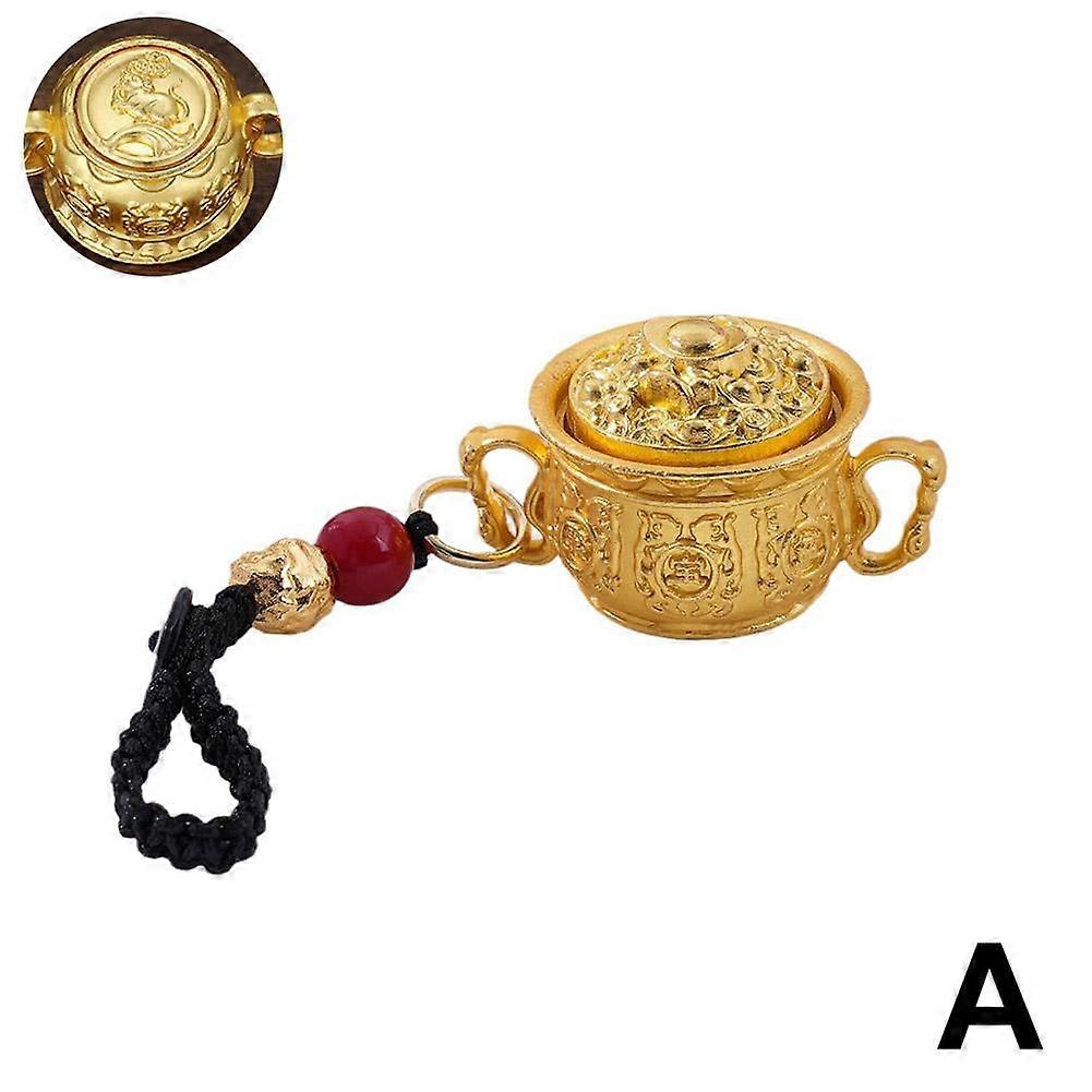 Zodiac Cornucopia Keychain Chinese Style Lucky Pendant Keychain Bag Decoration
