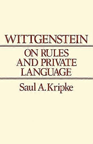 Wittgenstein on Rules and Private Language An Elementary Exposition