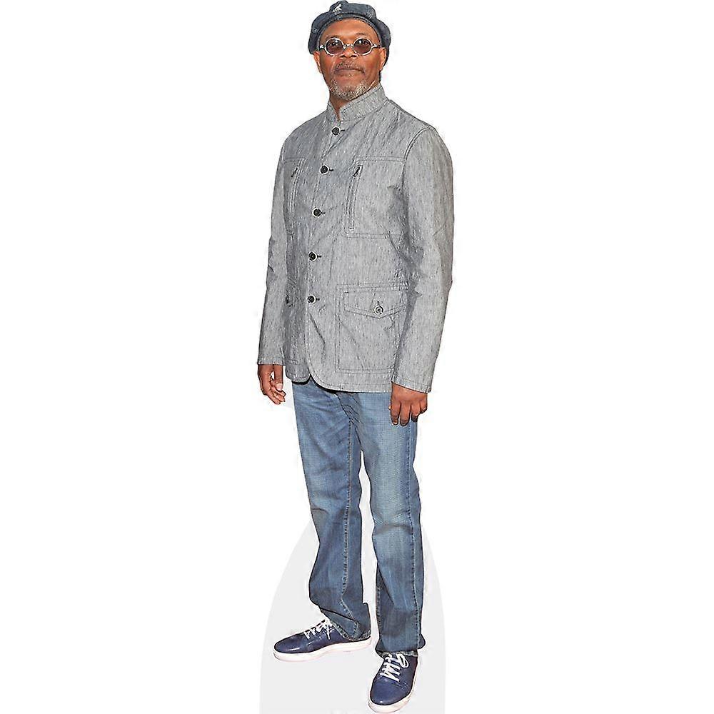 Samuel L Jackson (Jeans) Cardboard Cutout (lifesize OR mini size). Standee. Stand Up.
