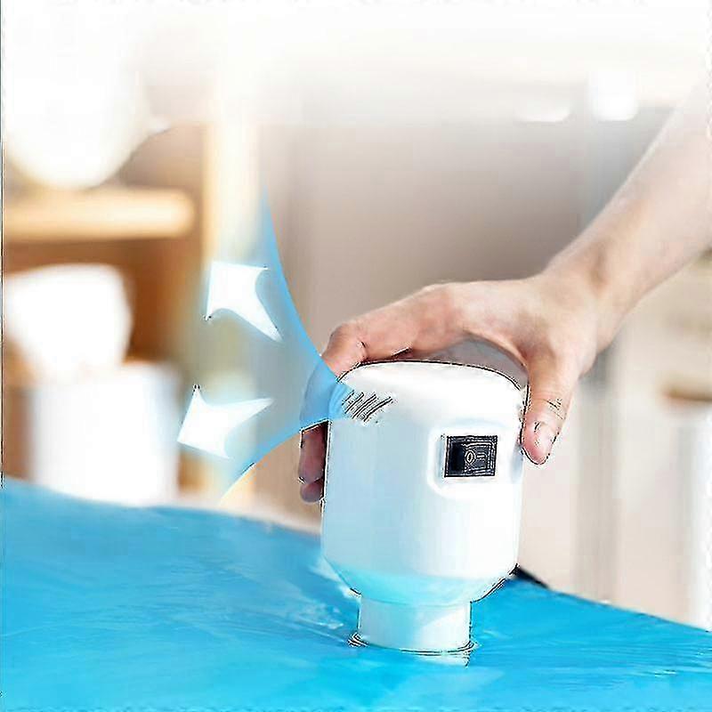 Electric Vacuum Sealer for Travel Clothes Storage Bags, Portable Space Saver Home Use