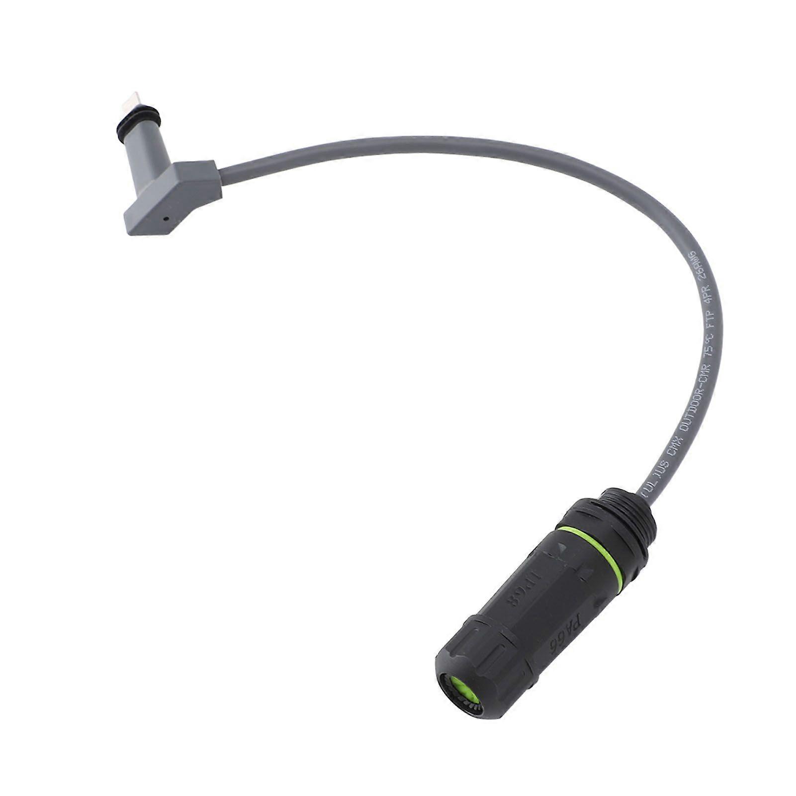 SPX Plug to RJ45 Adapter IP68 Waterproof 1200Mbps Data Transfer Ethernet Extension Adapter Plug and Play Anti Aging