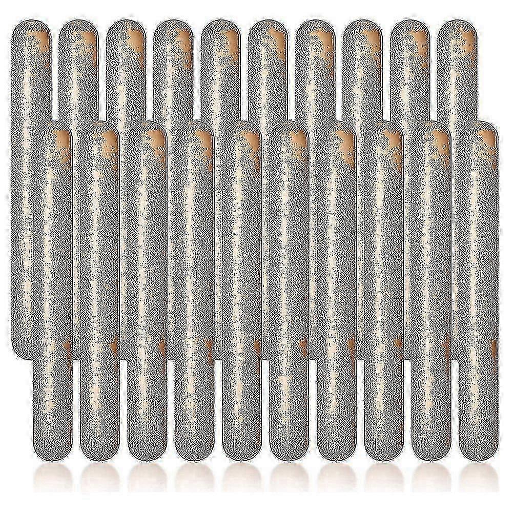 20pieces 8 Inch Kids Rhythm Sticks Music Lummi Sticks Classical Wood Claves Musical Percussion Inst
