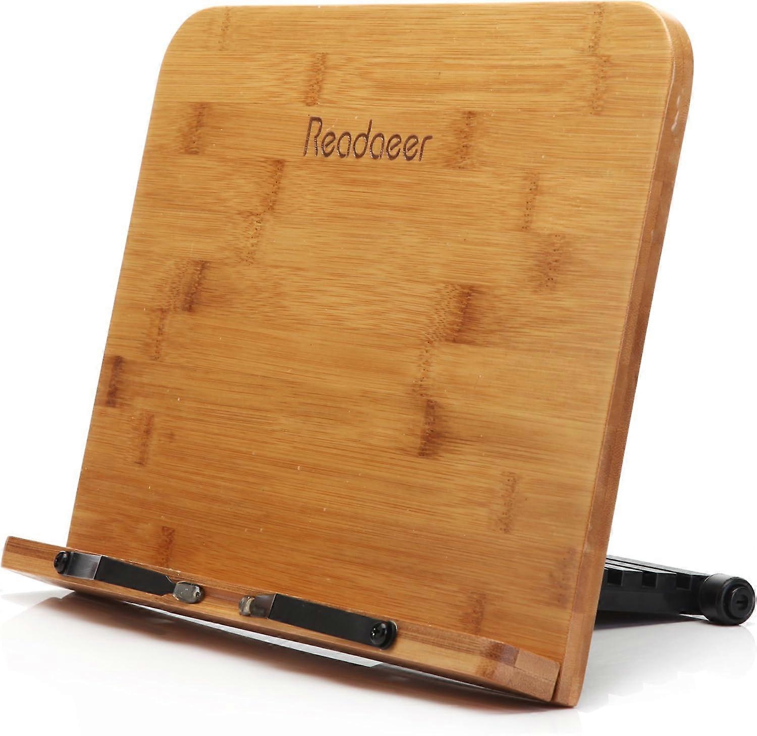 Portable Foldable Bamboo Cookbook And Desk Reading Rack