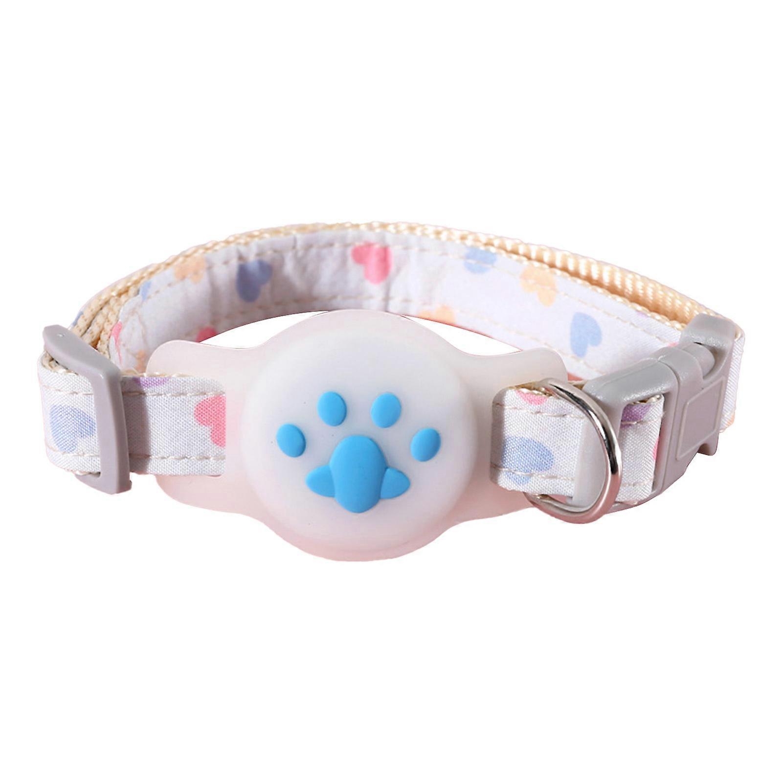 Soft Dog Collar Cute Looking Comfortable Cloth Positioning Dog Pet Collar for Garden Patio