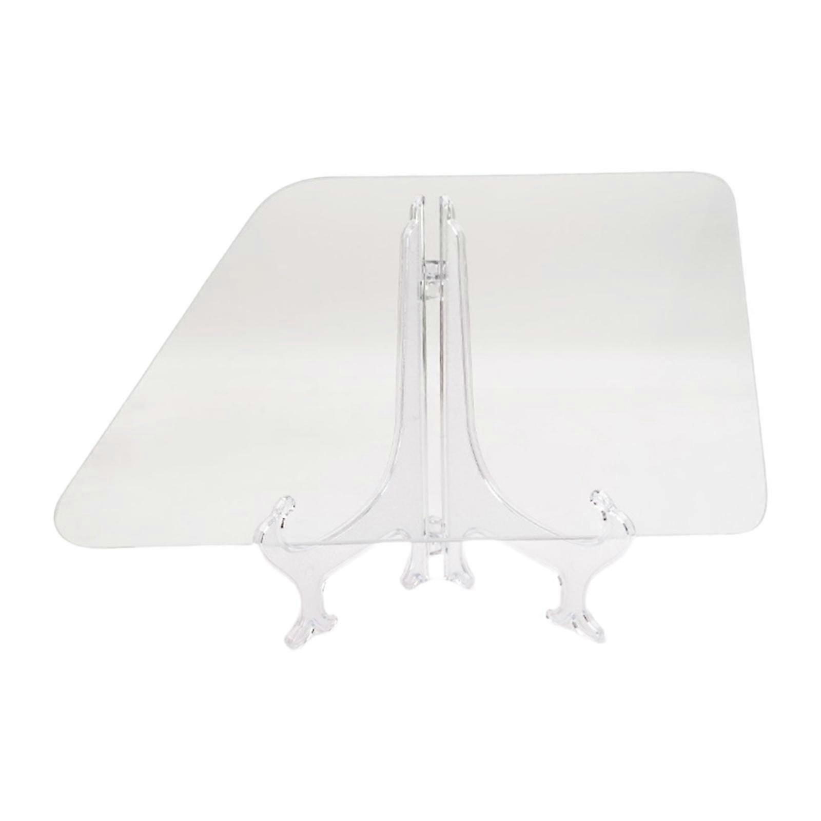 Windshield Model Sample Display Portable with Tabletop Stand Polished Edges