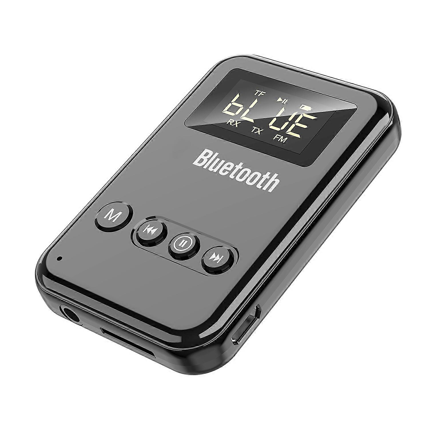 Bluetooth 5.0 Receiver Transmitter Stereo Music Car FM Transmitter