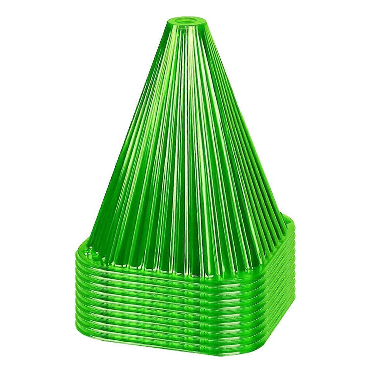 Seedling Protectors Reusable square plant covers green