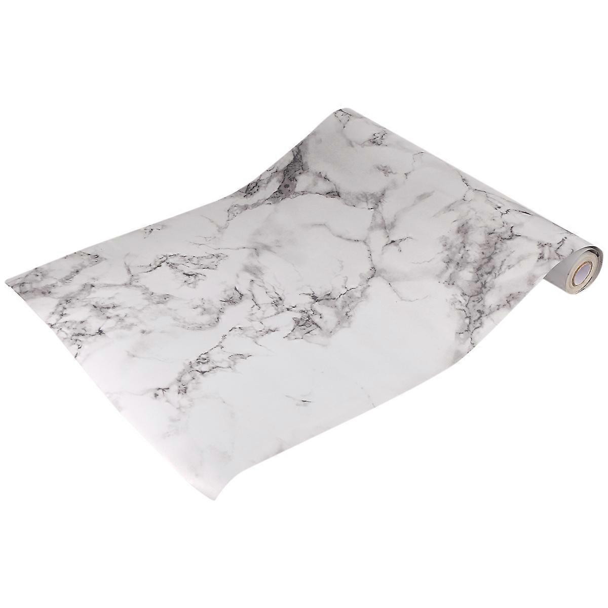 40cmx10M Self-adhesive Wallpaper Bathroom Kitchen Cabinet