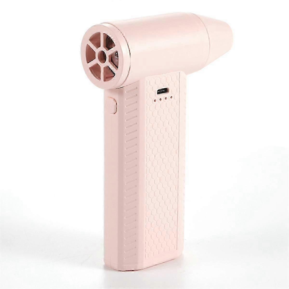 Mini Turbo Jet Fan Portable Handhold Air Duster 4 Levels Adjustable for Keyboard and Car Cleaning H