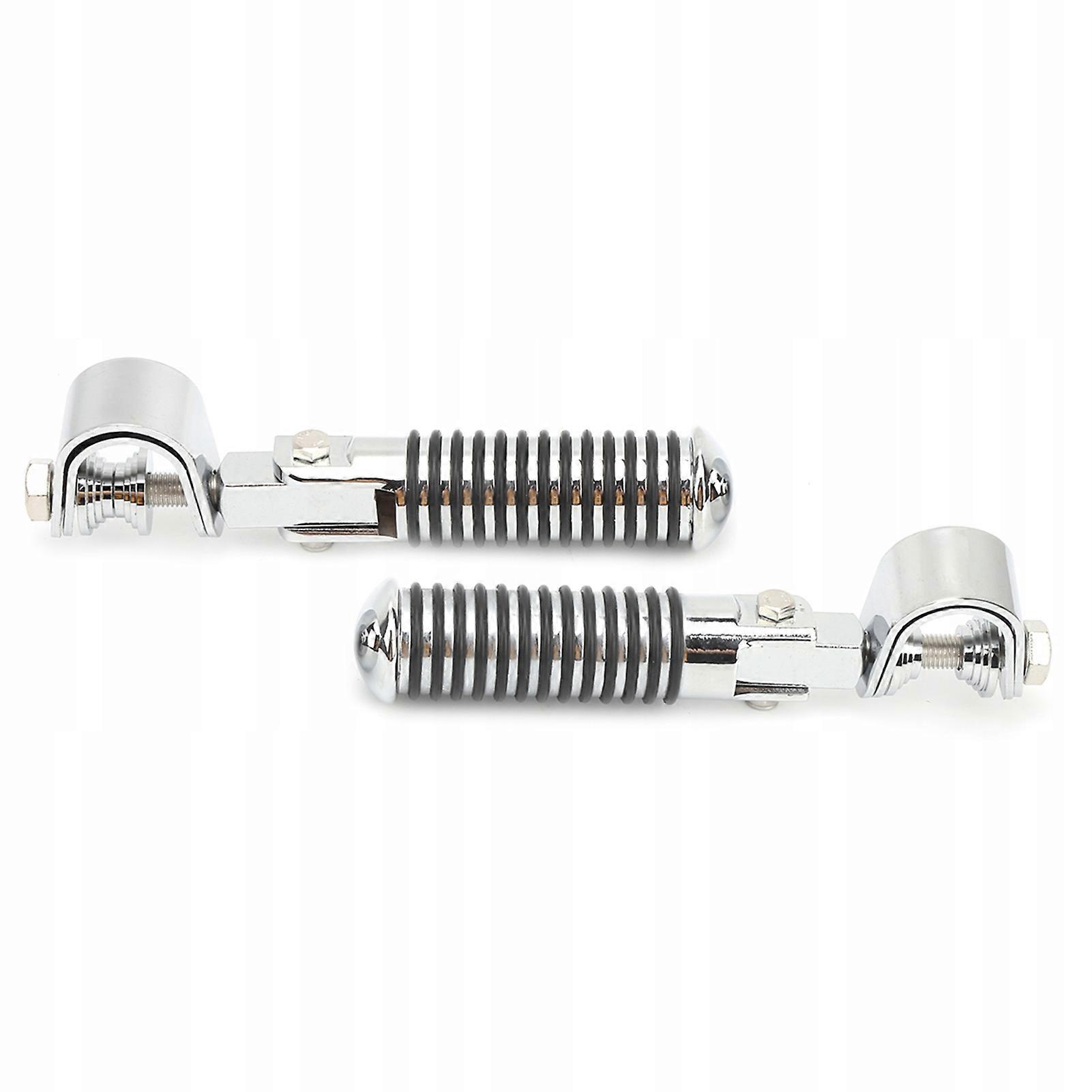 Pair Of Motorcycle Footrests Footrest Clamp