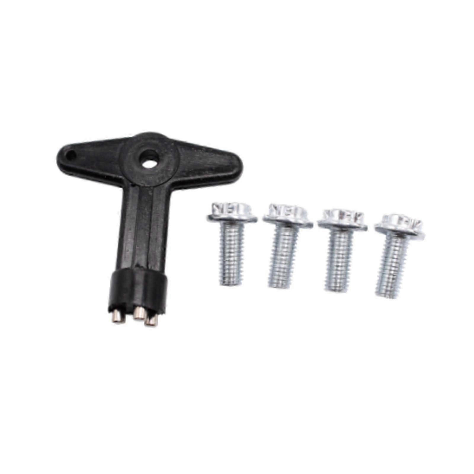 Renault Megane MK1 MK2 Alloy Wheel Center Cap Screw Bolts with Included Key