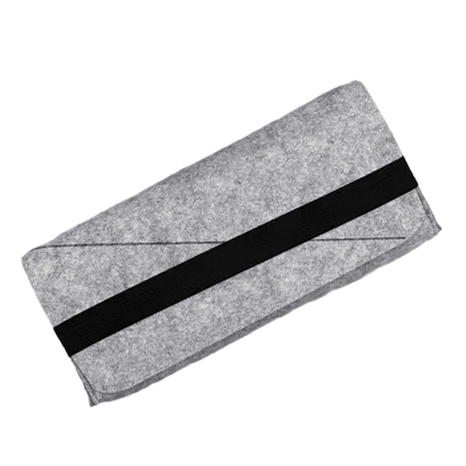 Keyboard Carry Case Storage Bag Sleeve Bag Protective Travel Bag Shockproof For Azoth/Strix Scope Wireless Keyboard Light gray