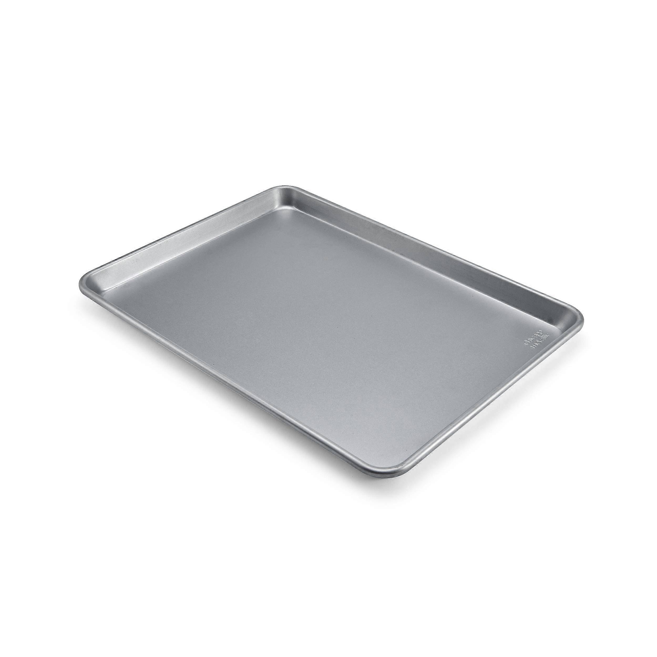 Commercial II Traditional Uncoated Large Jelly Roll Pan 16-3/4 x 12 Inch for Baking Cookies Pastries Pizza and Roasted Vegetables