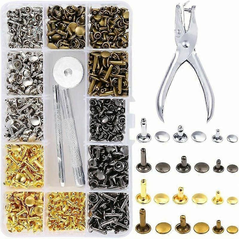 Rivets, Brass, Leathercraft Accessories, DIY Projects