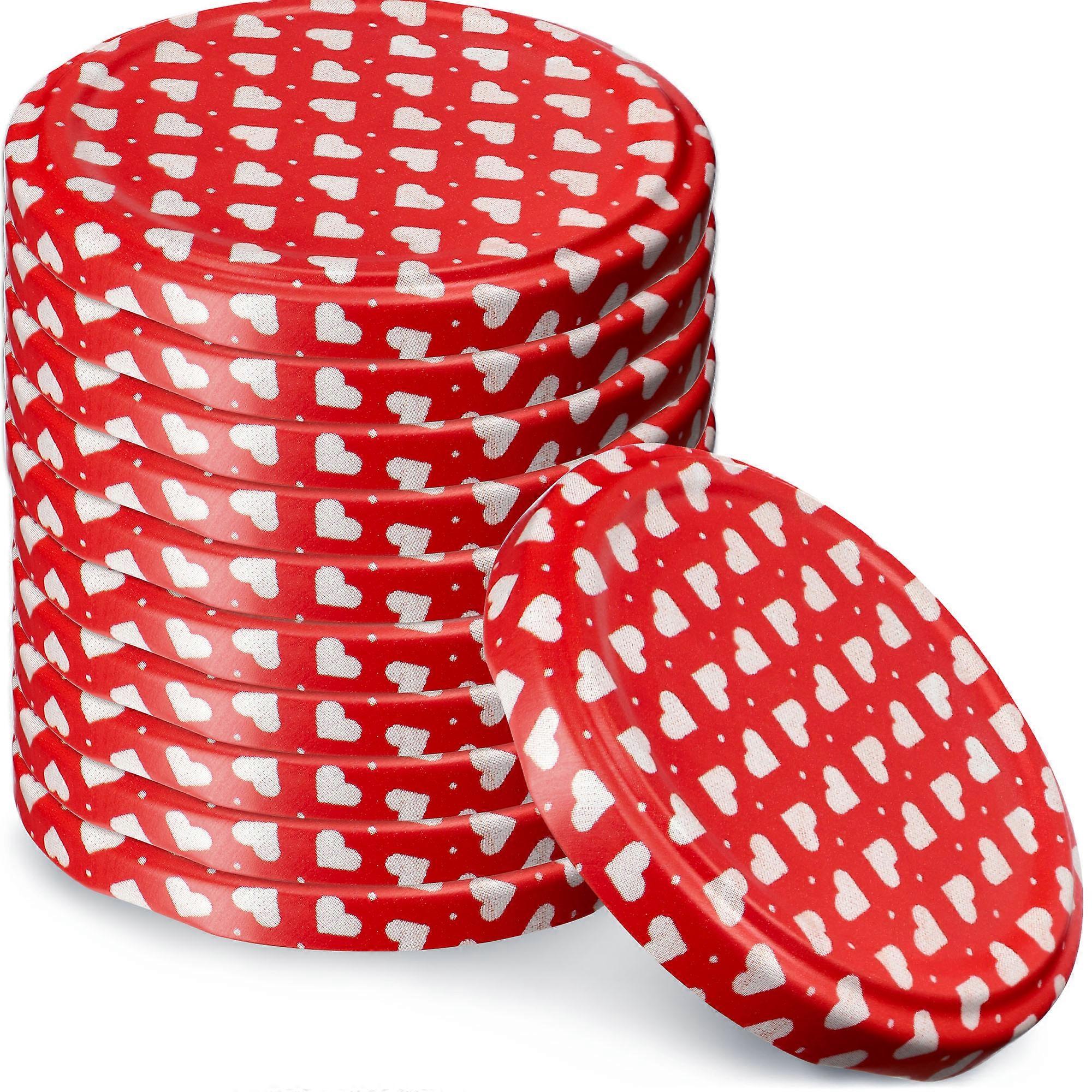 KADAX 10x Tapas de tarro fi 66 Tapas de tarros Tapas conservas