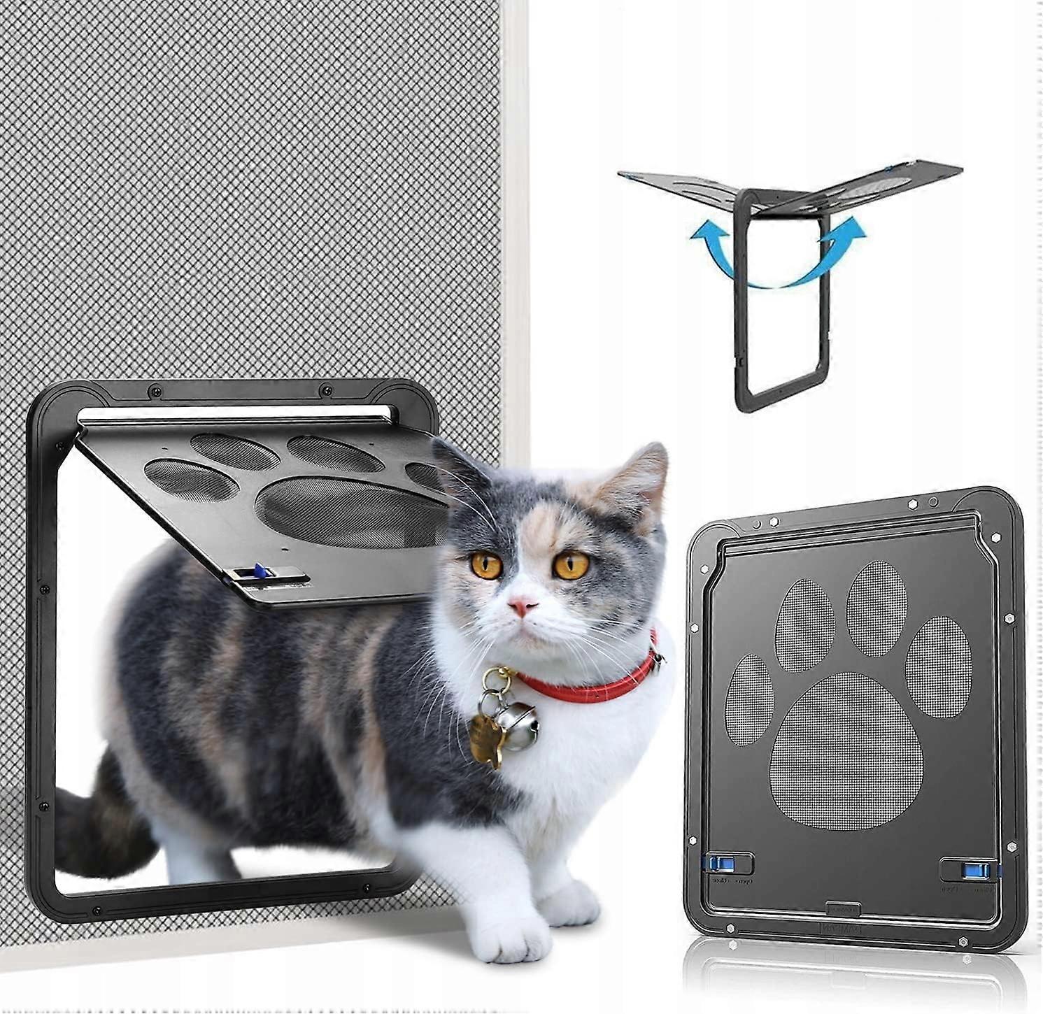 Door Flap 24 X 29 Cm Black