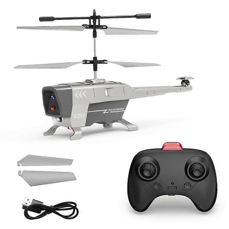 HeiFeng CZ02 Obstacle Avoidance Remote Control Aircraft, Color: 2.5CH Silver