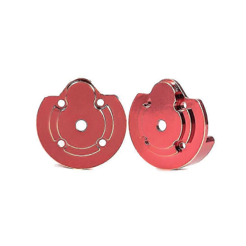 2pcs Brass Outer Portal Covers Counterweight For Axial Utb18 Capra 1/18 Rc Upgrade Parts,red JDN