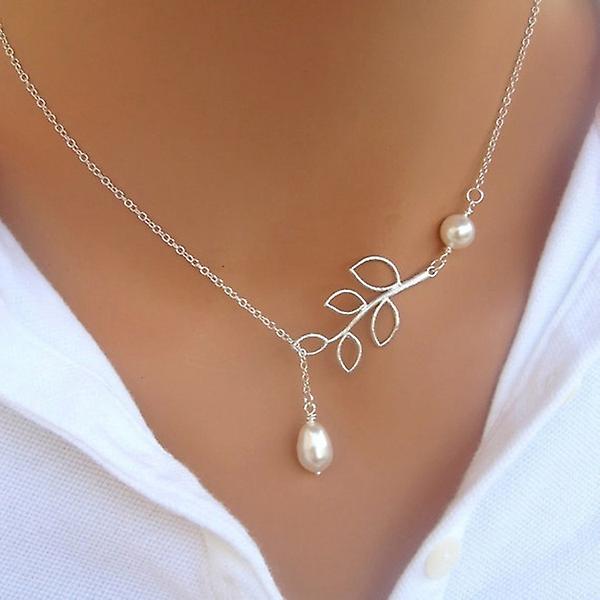 New Fashion Leaf Elegant Classical Clavicle Chain