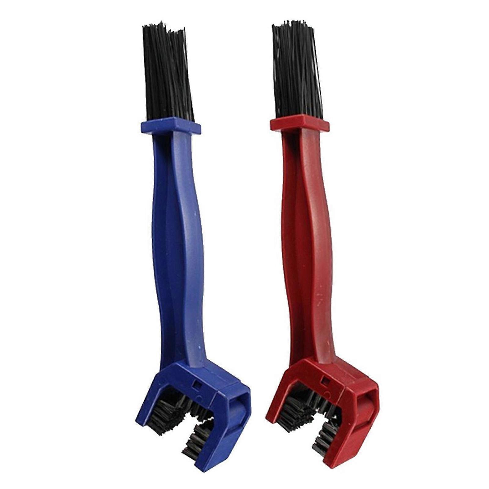 Brush Chain Brush Clean Brush For Cleaning Motorcycle, Bicycle Or Roller Chains 2PC