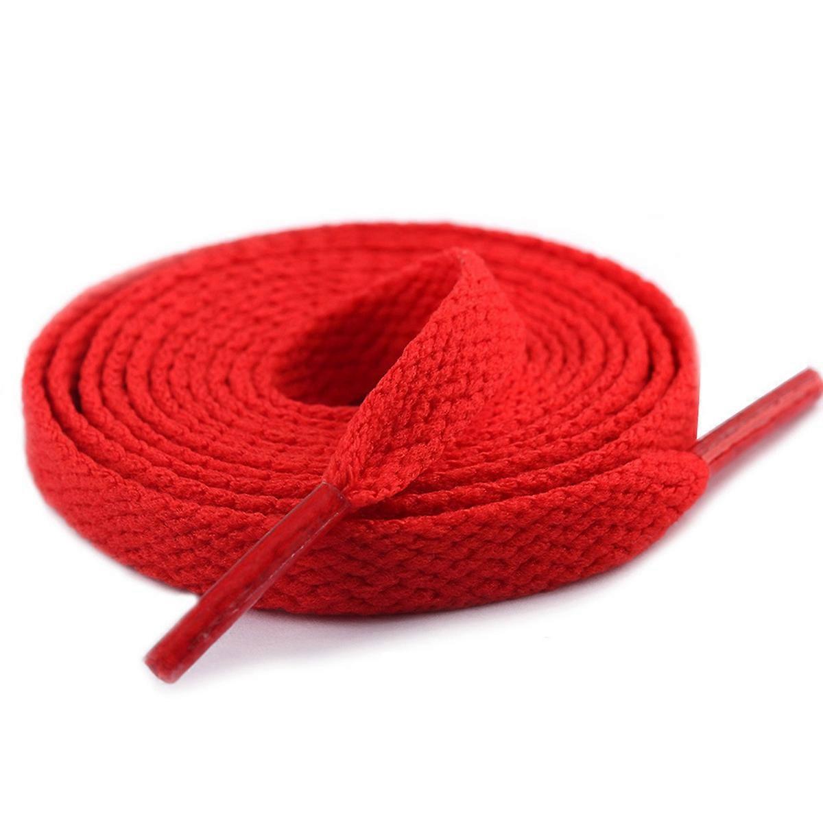 Shoelaces High Bang Polyester Single Layer 8mm Shoe Laces Colorfast Flat Shoelaces