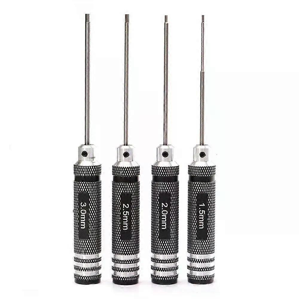 Top Quality Titanium Nitride TiNi Hex Driver Wrench Screwdriver 1 Piece 15mm/2mm/25mm/30mm For RC Helicopter