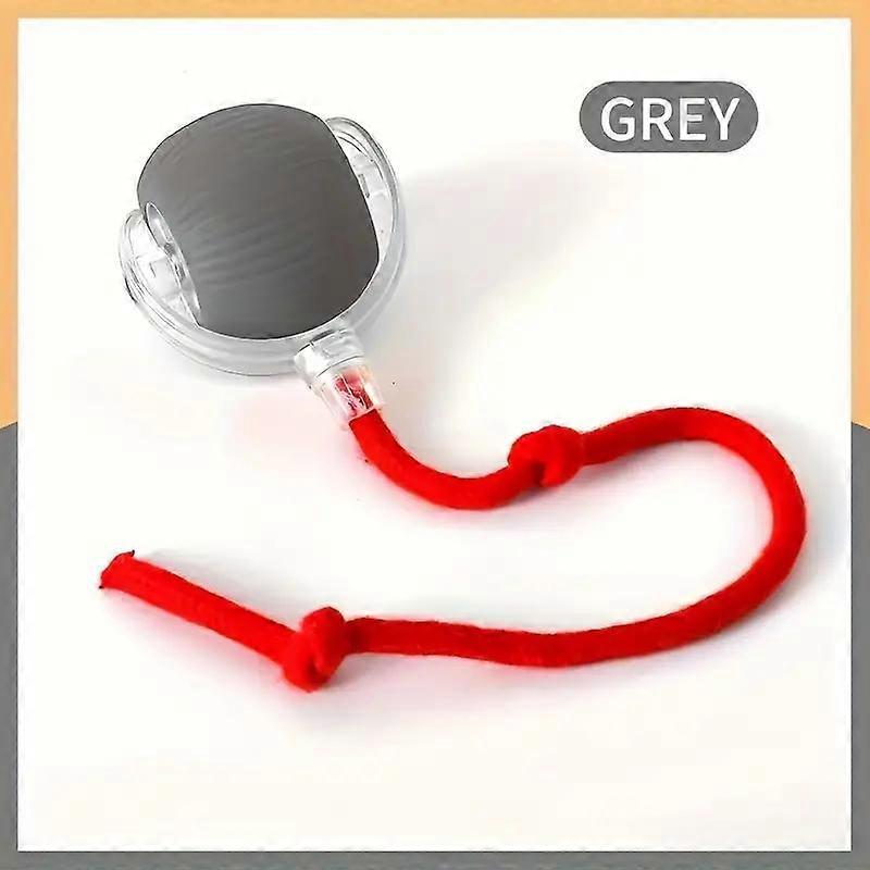 Interactive Striped Rolling Ball Cat Toy, USB Rechargeable Automatic Rotating Cat Toy, Plastic Cat Teaser For All Breeds And Sizes