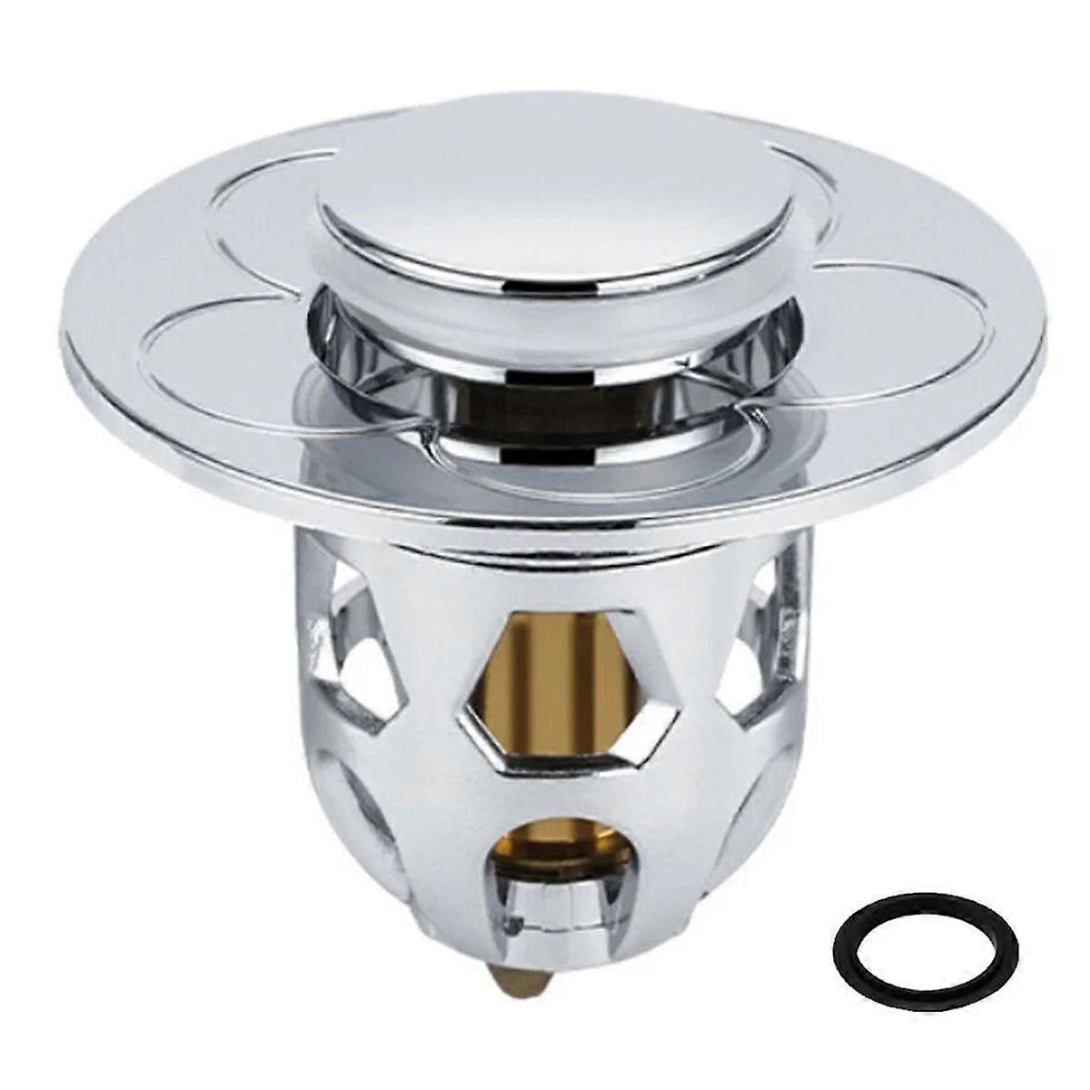 Stainless steel sink cap Pop Up sink universal cap countertop drain cap washbasin bath cap