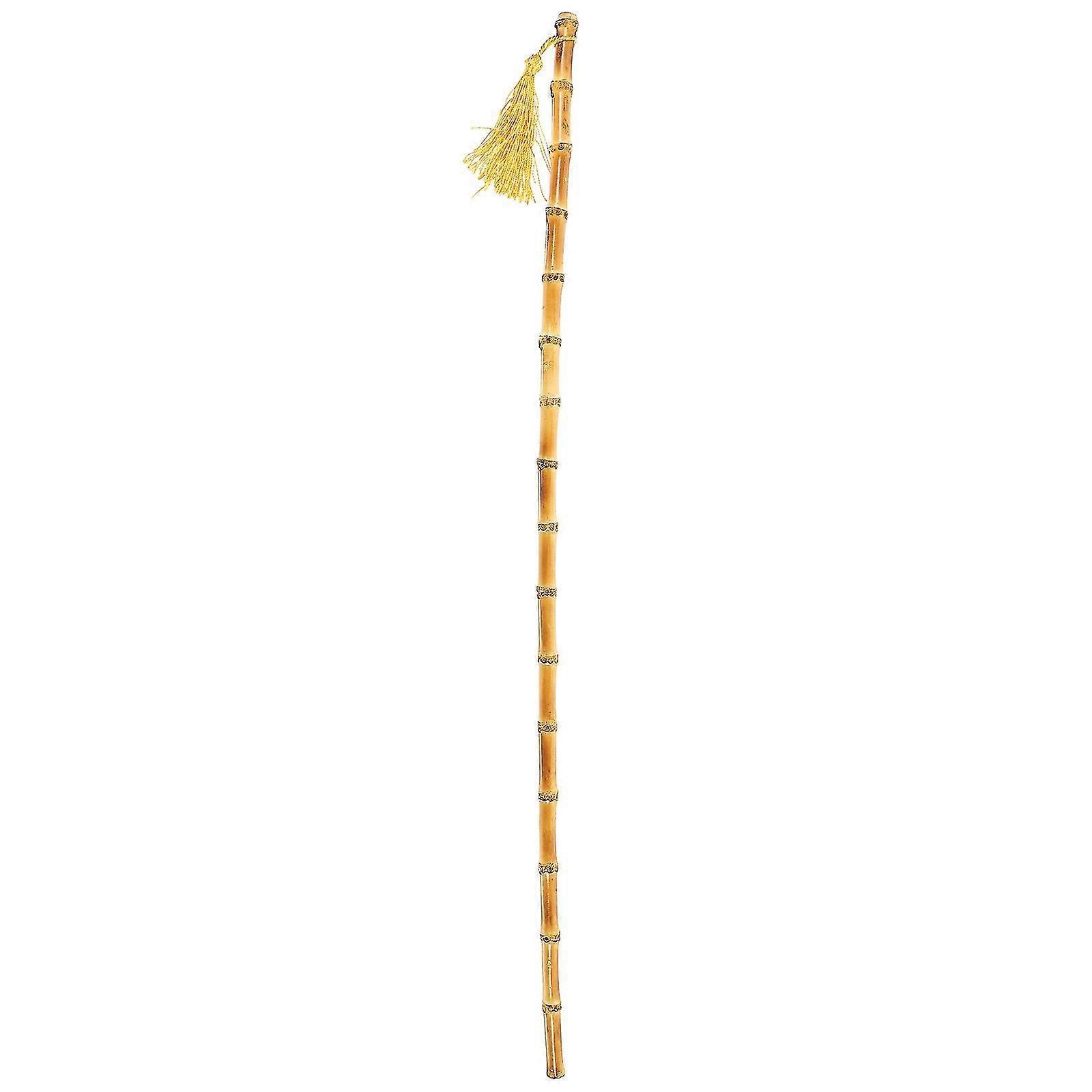 Bamboe Zweep Stick Chinese Stijl Clapper Vintage Bamboe Stick Craft Whip Stick