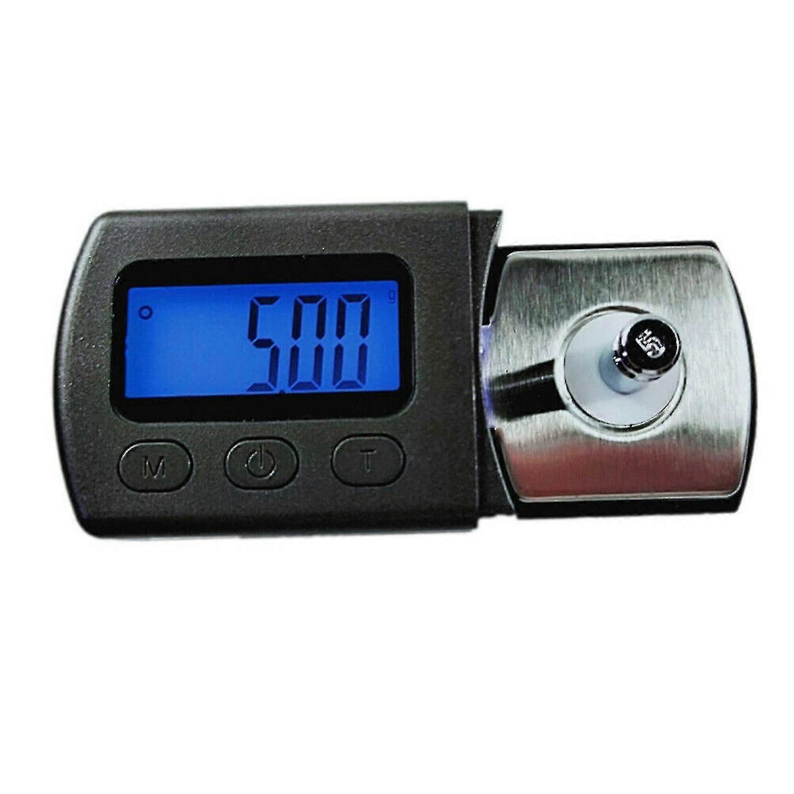 Portable 5g/0.01g Digital Turntable Stylus Tracking Force Gauge Scale