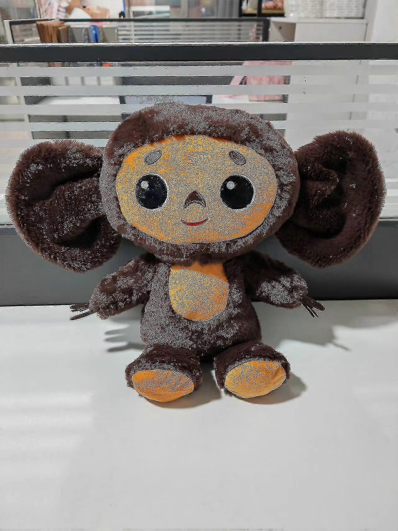 Monkey Plush Toy, Big Eyes Monkey Stuffed Animals Toy, Kwaii Sleep Appease Doll Toys