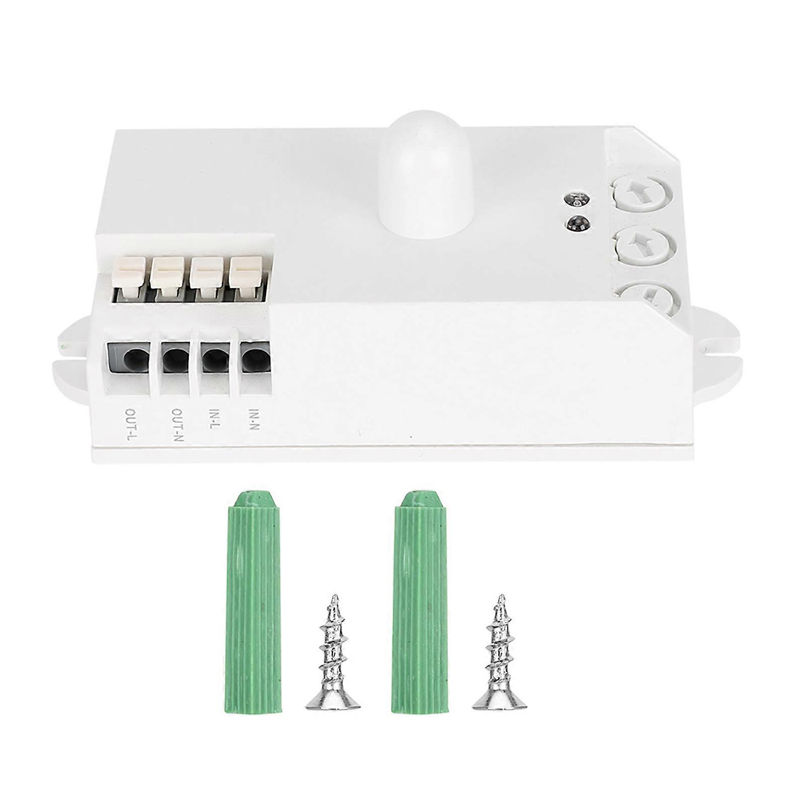 Smart Microwave Motion Switch, Automatic Energy-Saving Sensor, Adjustable Sensitivity