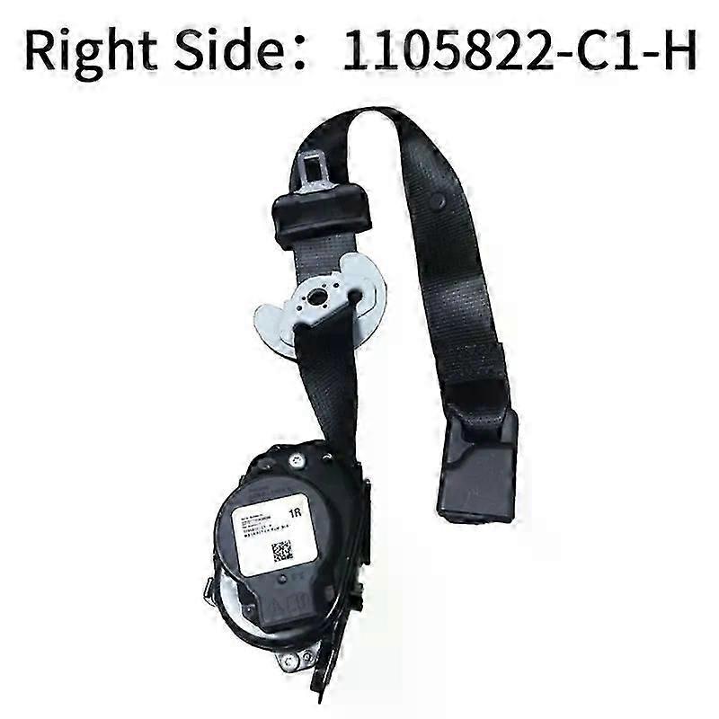 For - Tesla Model 3 Front Right Door Seat Belt / Safety Belt Retractor Assembly Replacement 1105822-C1-H