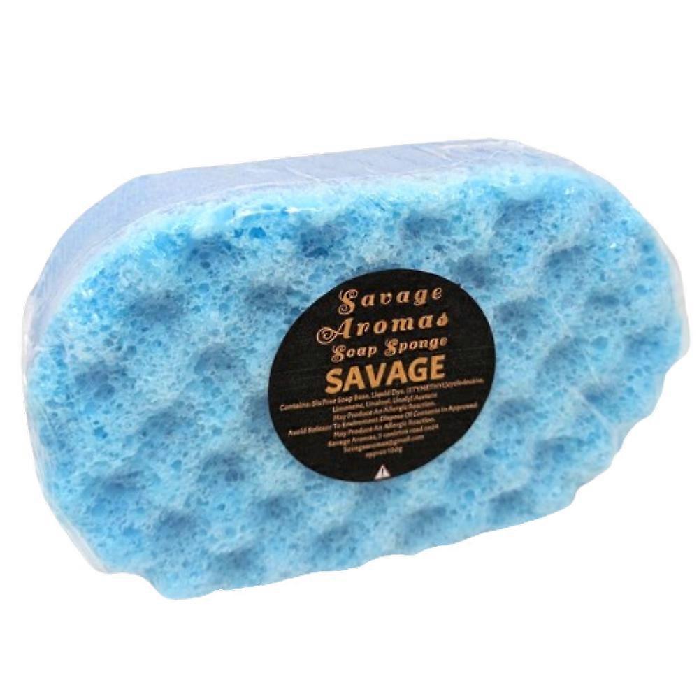 Savage Fragranced Soap Sponge Exfoliator 120g by Savage Aromas