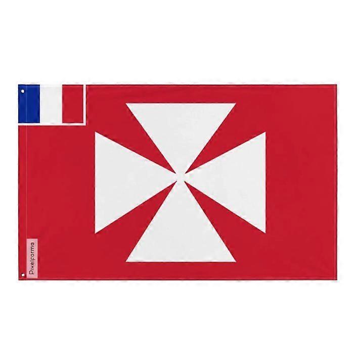 Flag of the French protectorate of Wallis and Futuna (1886-1887) – 64 x 96 cm – Polyester – Iron eyelets – Durable
