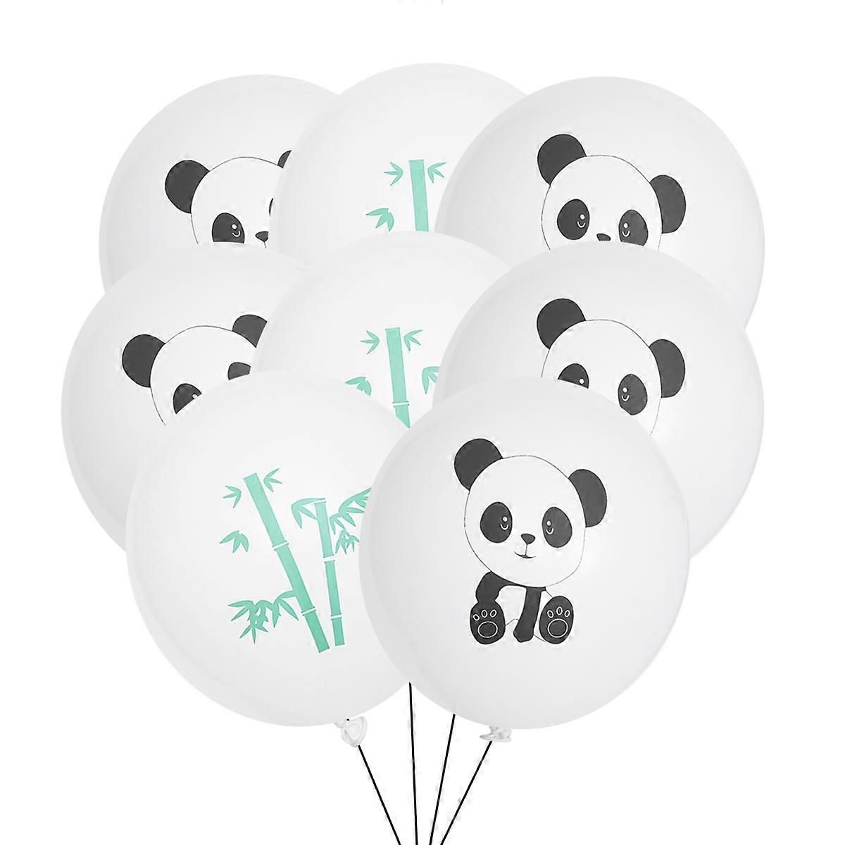 Premium Panda Bamboo Balloons, Versatile Decor for All Special Events