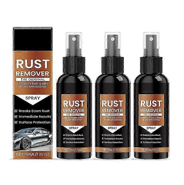 1/2/3stk Nexa Rustfjerner Spray, Nexa Bil Ridsefjerner, Rustfjerner til Metal 30ML