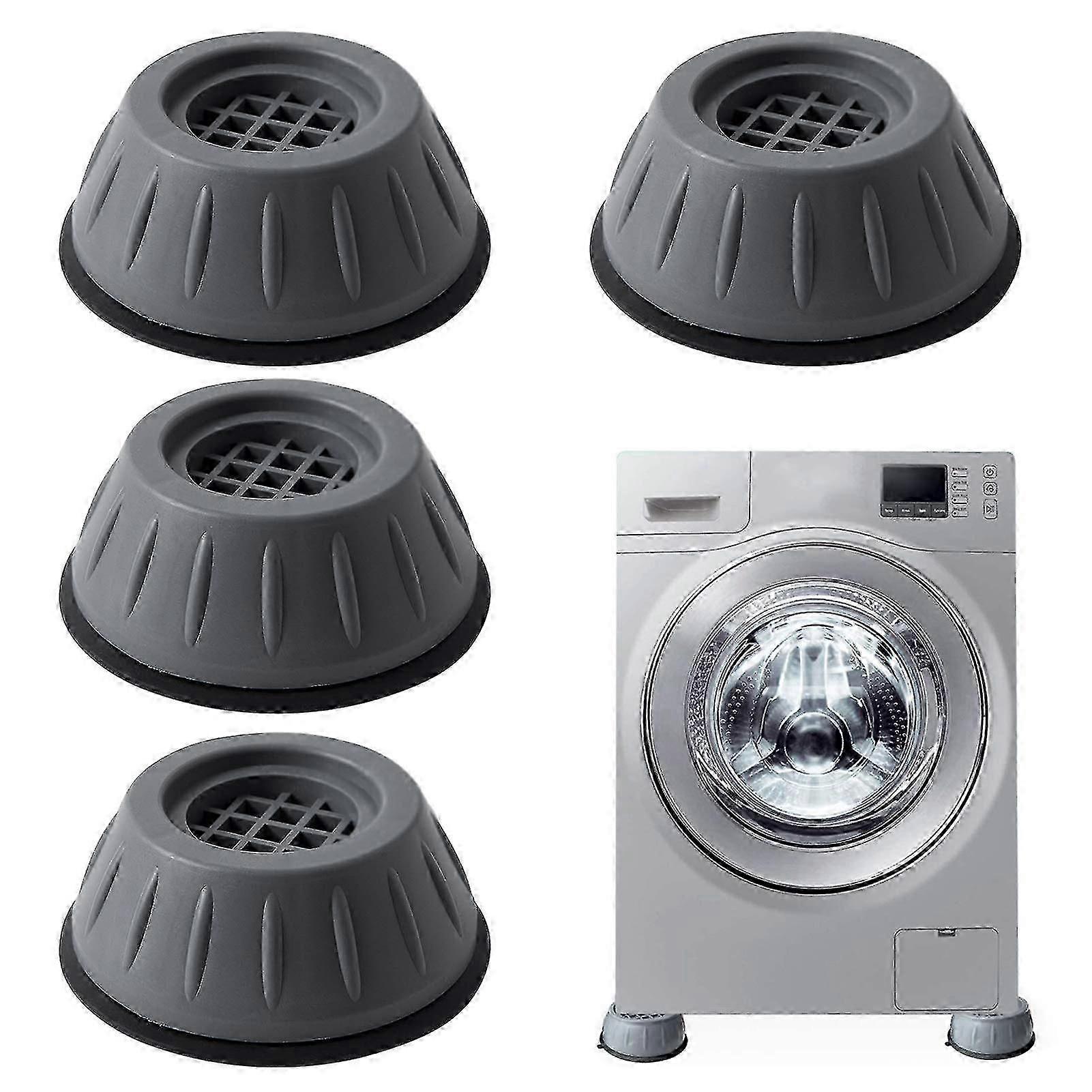 4 Pack Washing Machine Non-slip Feet Pad Vibration Damper Rubber Foot Pad