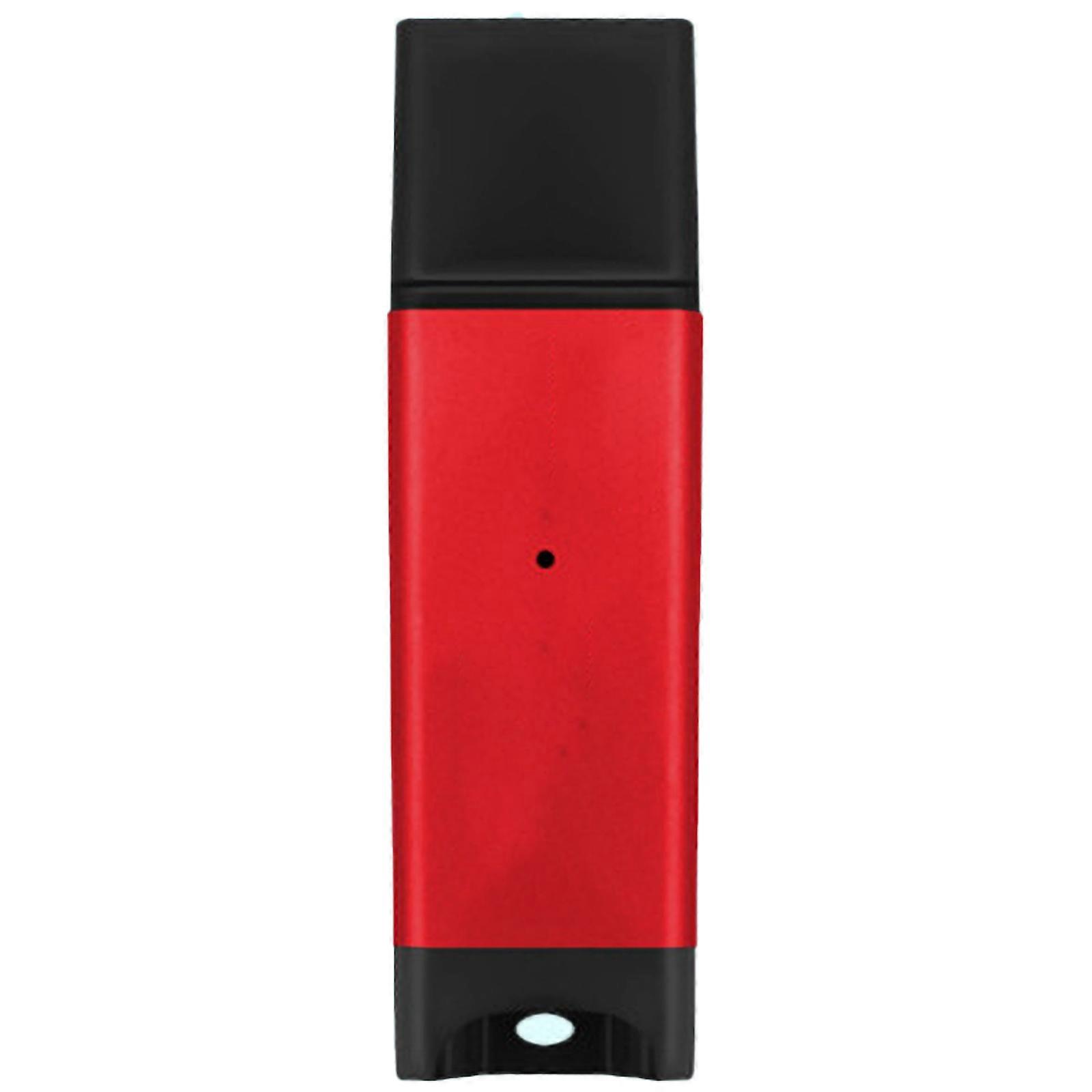 USB2.0 Memory Card Reader Card Reader Adapter to USB Adapter Memory Card Adapter(Card not Included) Red