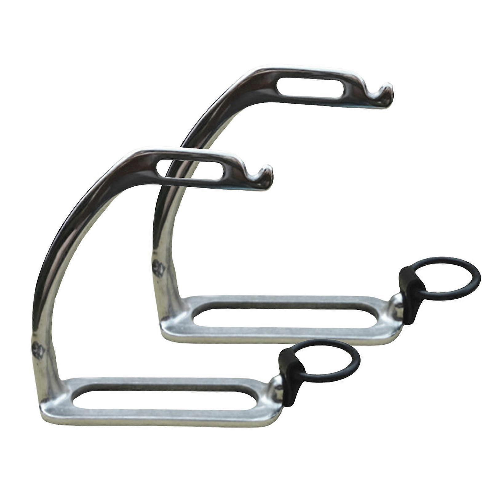 2 قطعة ركوب الخيل الركائب أداة الأمن الركائب لهورسينغ هدية الرياضة