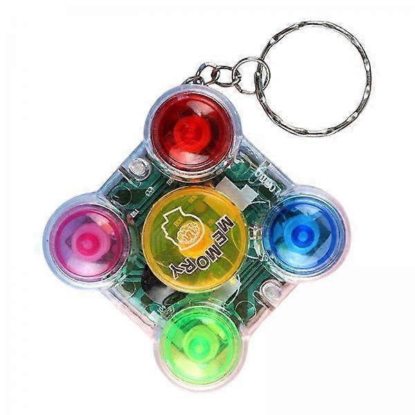 Portable Brain Training Game for Kids - Mini Keychain Puzzle Fun